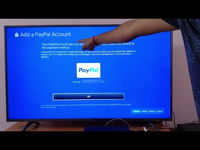 Payment methods accepted on PlayStation Store