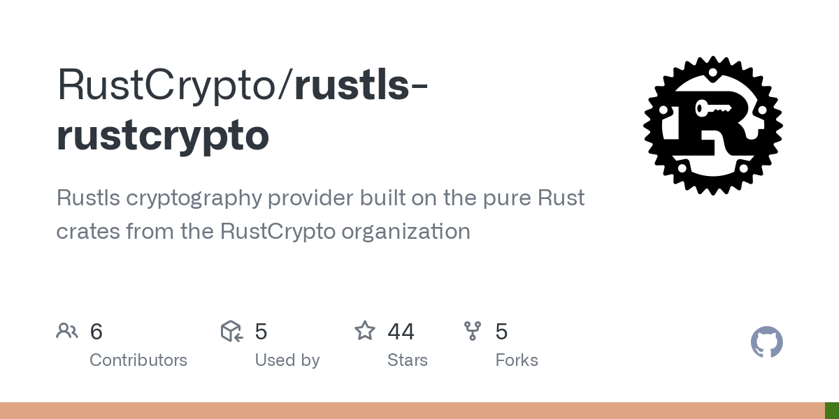 Cryptography — list of Rust libraries/crates // coinmag.fun