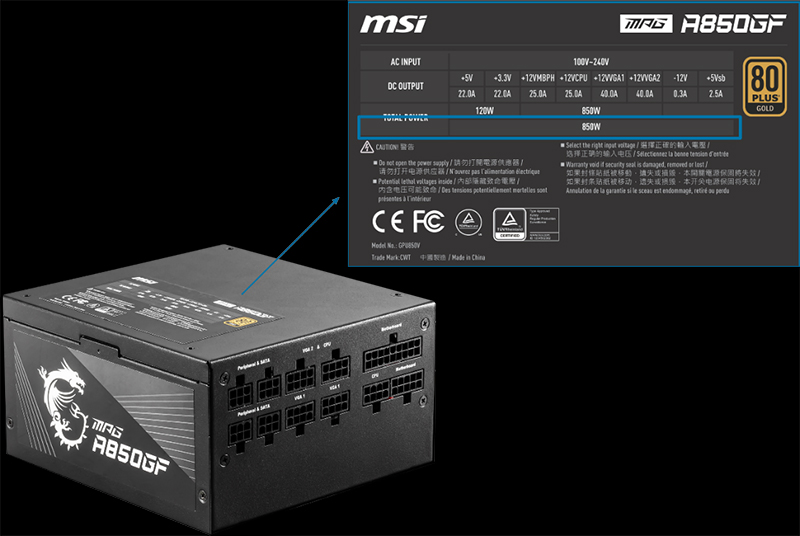 Power Supply Calculator | FSP