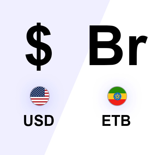 US Dollar (USD) to Ethiopian Birr (ETB) exchange rate history