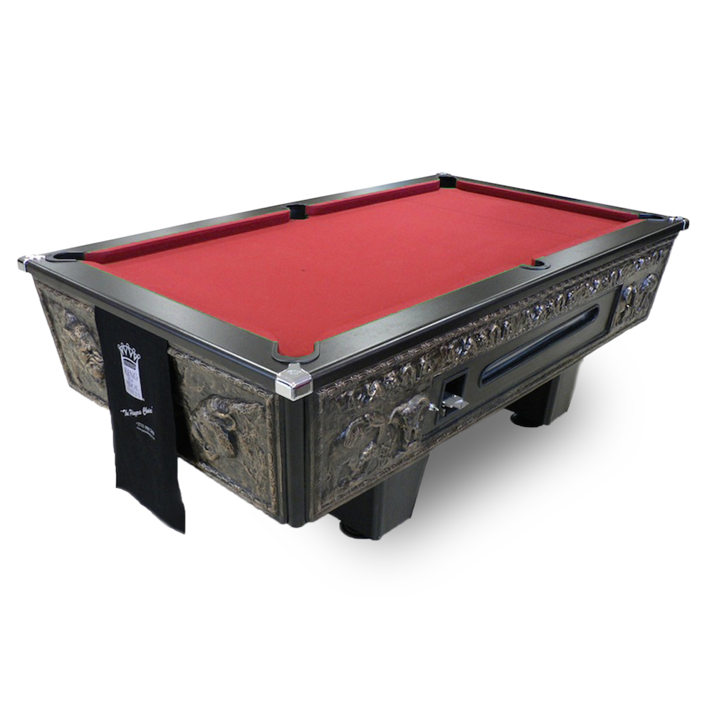 Coin Operated Pool Table | Black Supreme Winner | Pool Tables Online