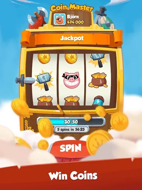 Spinuri gratis Coin Master – Free Spins and Coins [Actualizat zilnic]