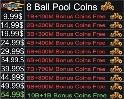 Buy 8 ball pool coins | Quick and Cheap Coins