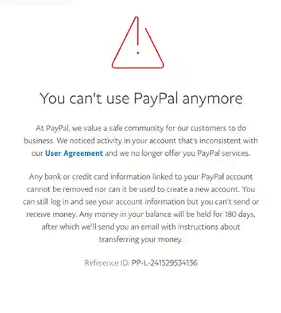 My PayPal Account is Permanently blocked - PayPal Community