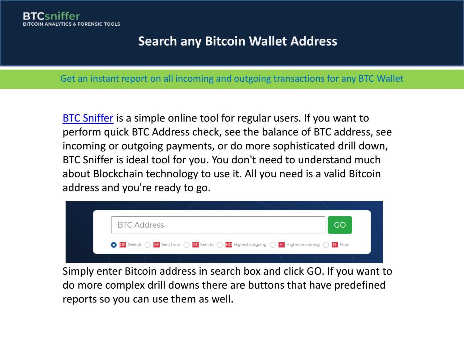 What type of Bitcoin address should I use?