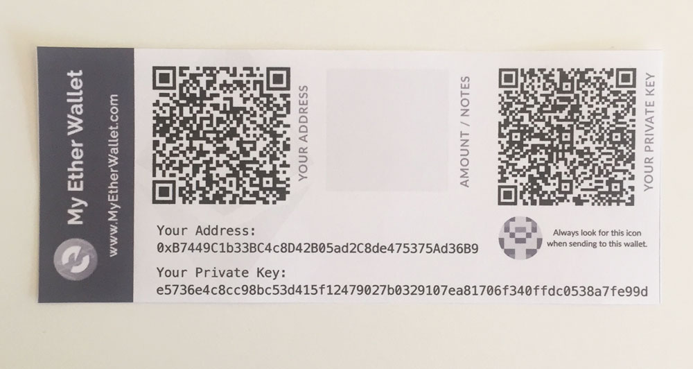 Old School Hardware Wallets: How to Make a Paper Wallet | Enjin Blog