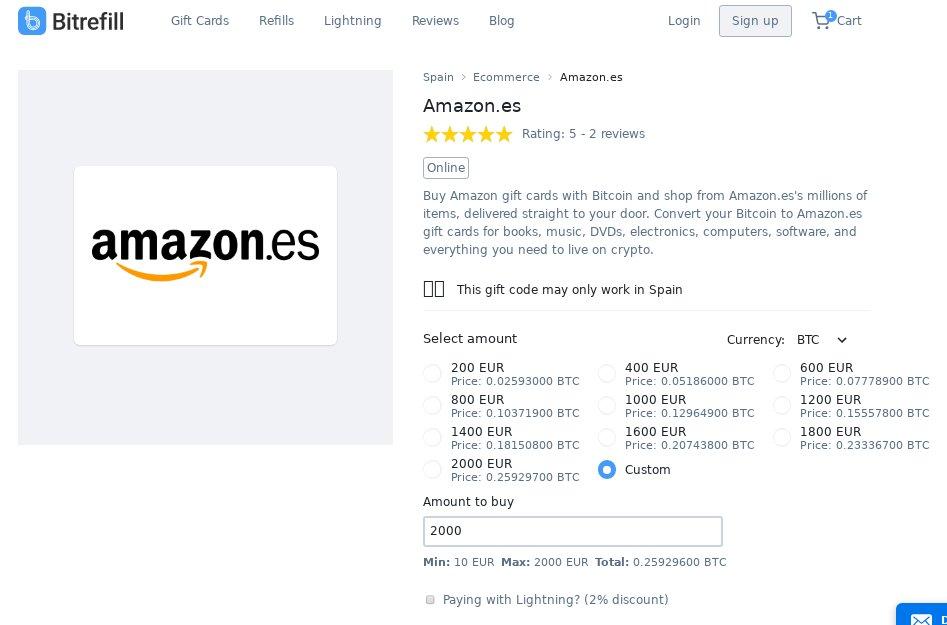 Amazon denies report of accepting bitcoin as payment