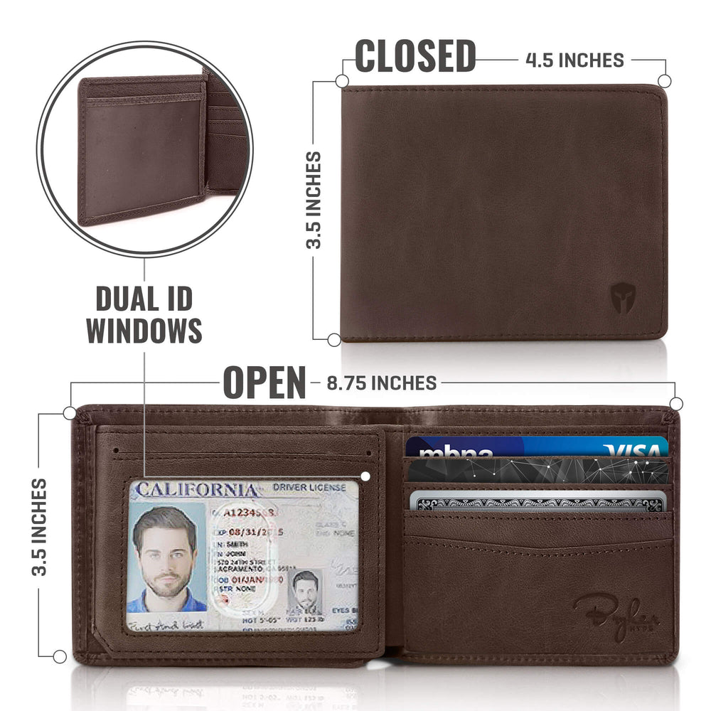 Bryker Hyde 2 ID Window RFID Wallet for Men, Full Palestine | Ubuy