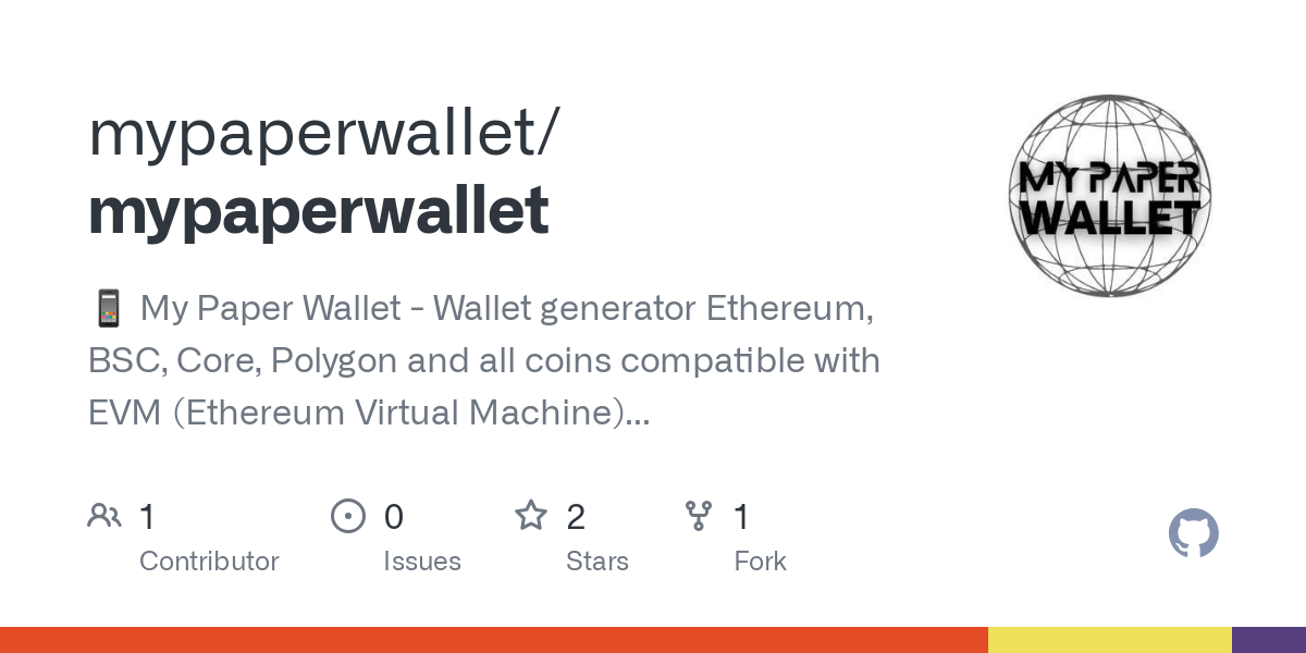 paperwallet · GitHub Topics · GitHub