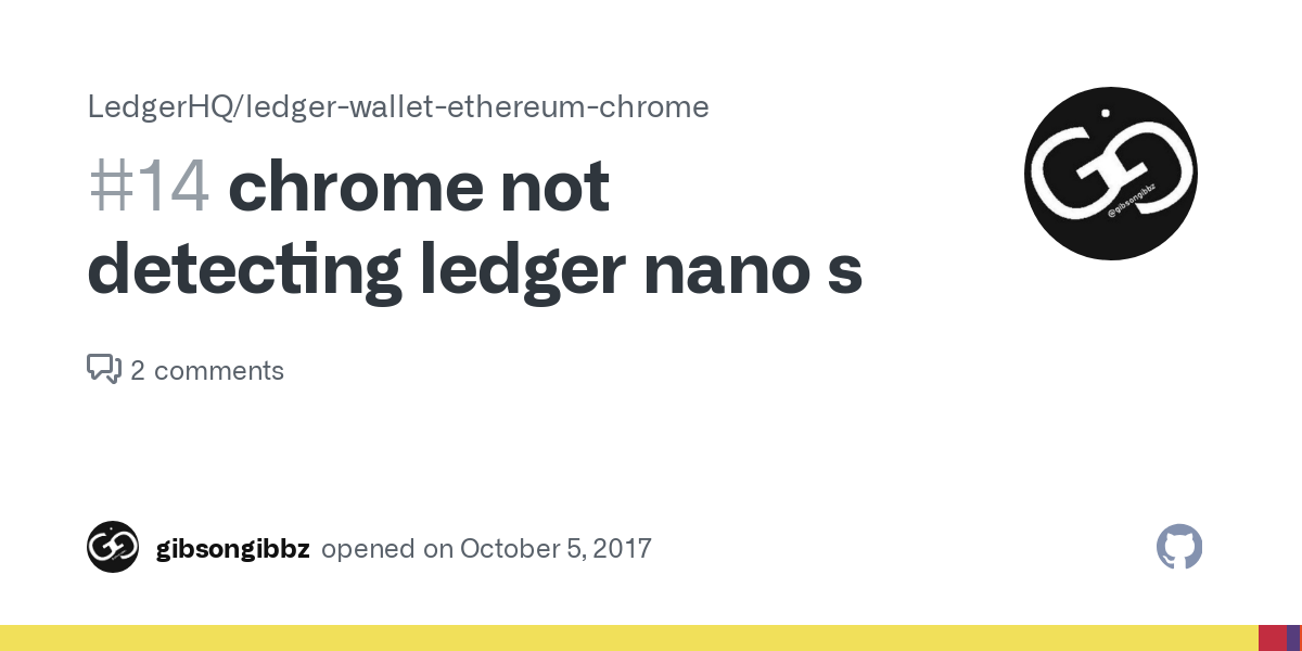 Nano S Ledger wallet not connecting to Yoroi Chrome Extension - Desktop Support - Brave Community