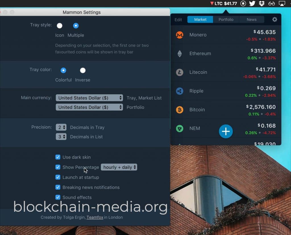 Bitcoin price ticker in Gnome desktop - DEV Community