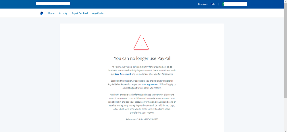 Why is my PayPal account limited? | PayPal GI