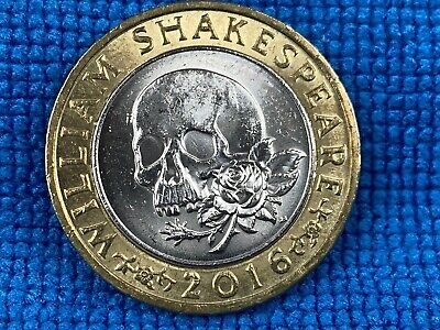 Shakespeare Tragedies Queen Elizabeth II £2 Coin - Mintage: 4,, - Scarcity Index: 1