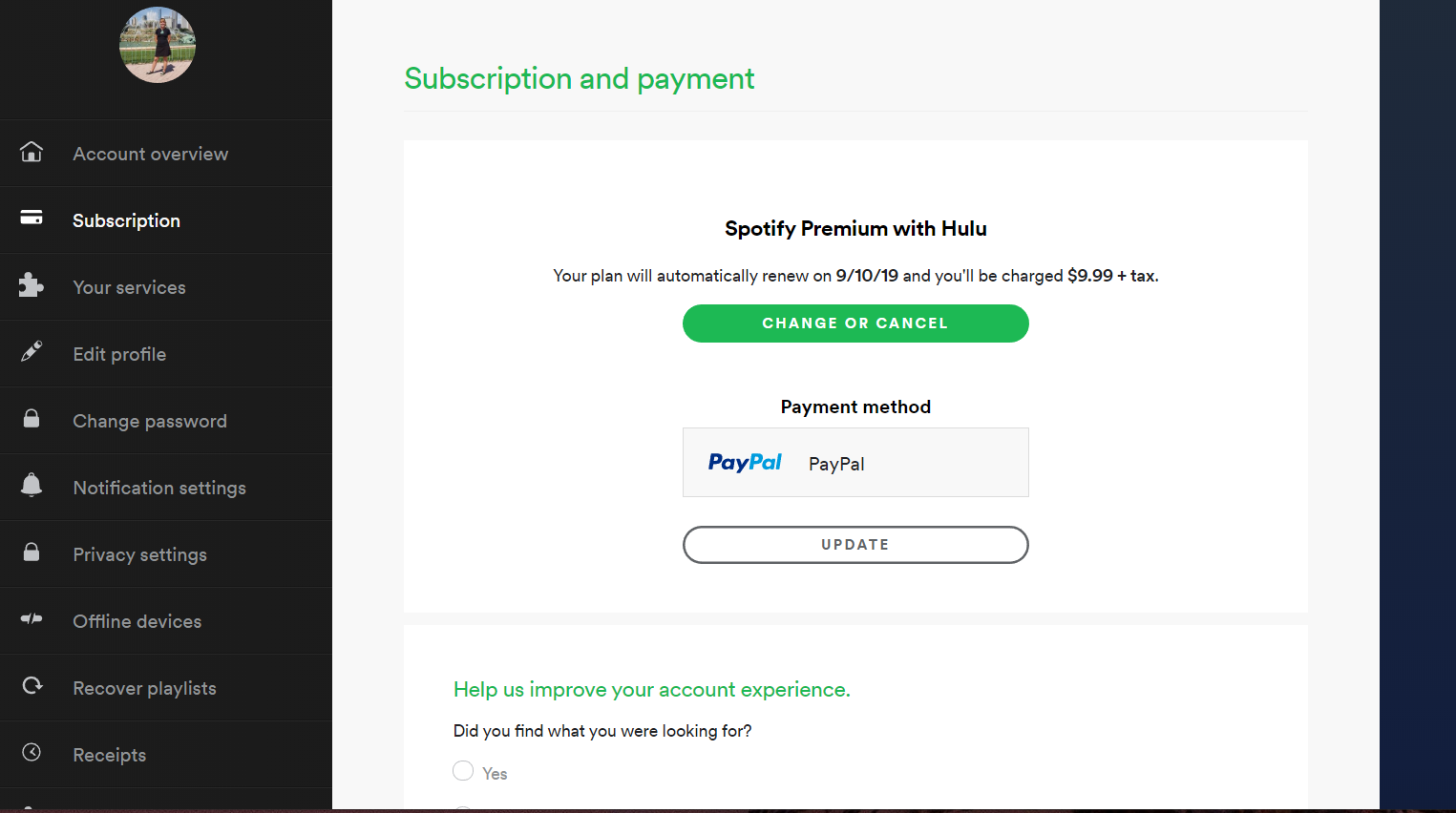 can't use paypal to pay for hulu - PayPal Community