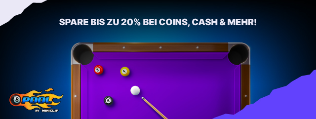 Top Up 8 Ball Pool Coins & Cash | Codashop Pakistan