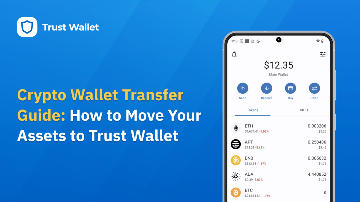 How to Transfer Crypto from Coinbase to Trust Wallet