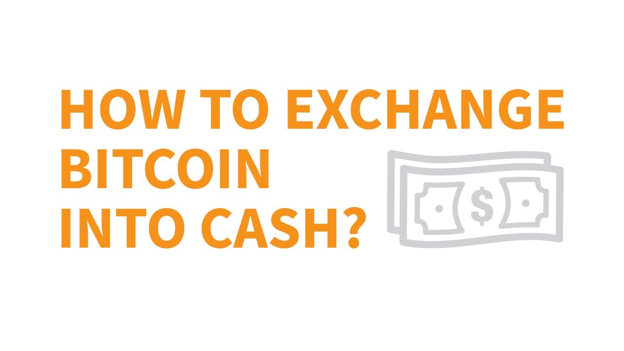 How to cash out your crypto or Bitcoin