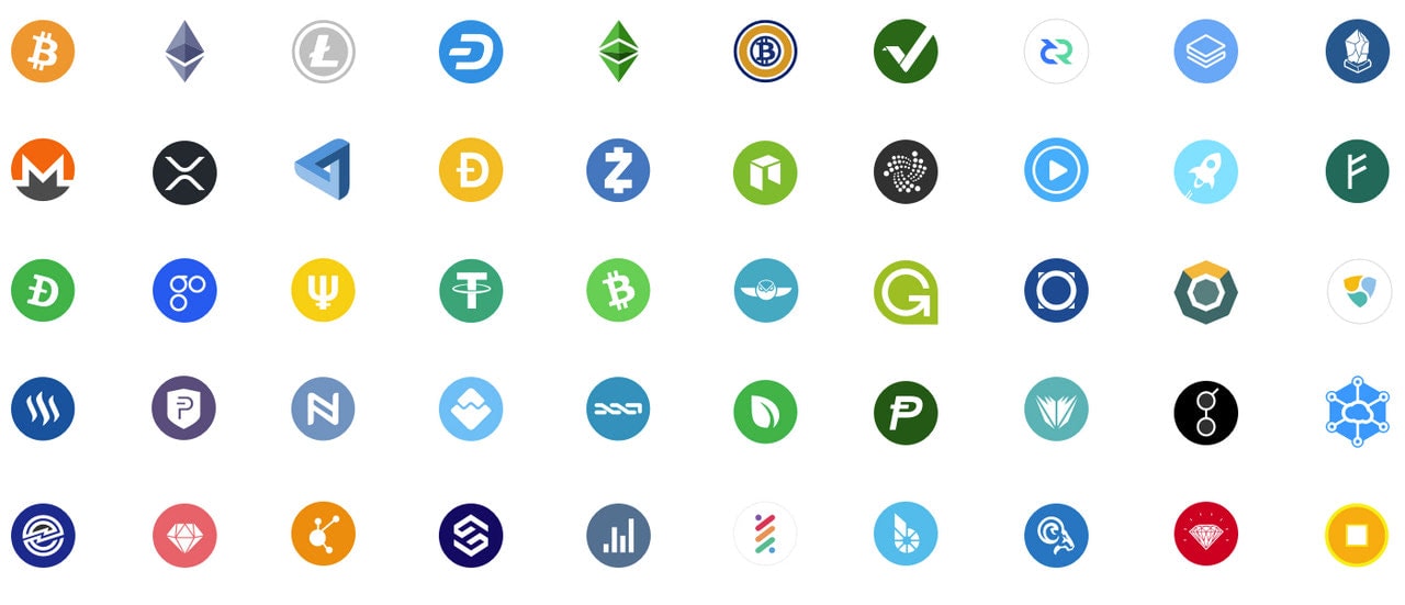 Cryptocurrency Icons, Logos, Symbols – Free Download PNG, SVG