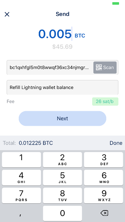 Features - Bitcoin wallet for iOS and Android | BlueWallet - Bitcoin Wallet for iOS and Android