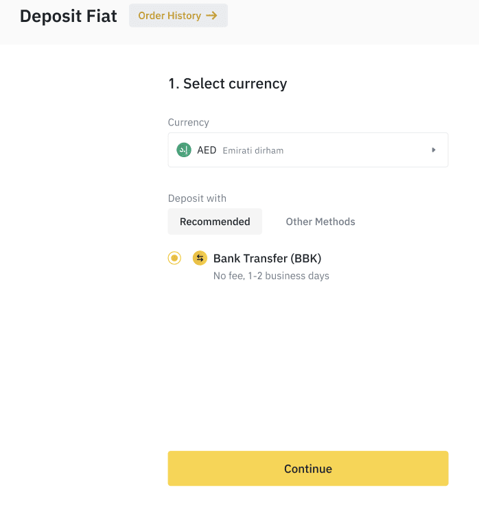 Deposit $ORDI in Binance in One Step: A Quick Guide