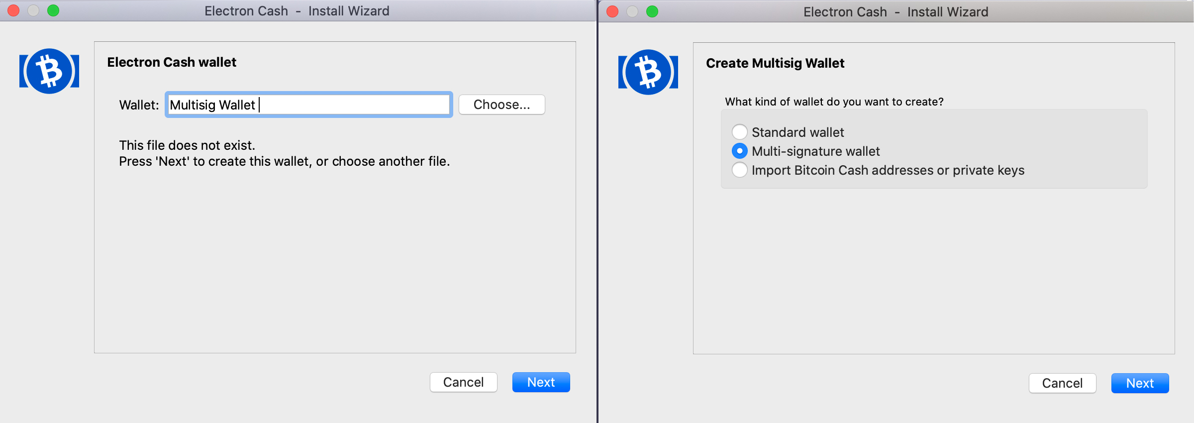 Creating a multisig wallet – Bitcoin Electrum