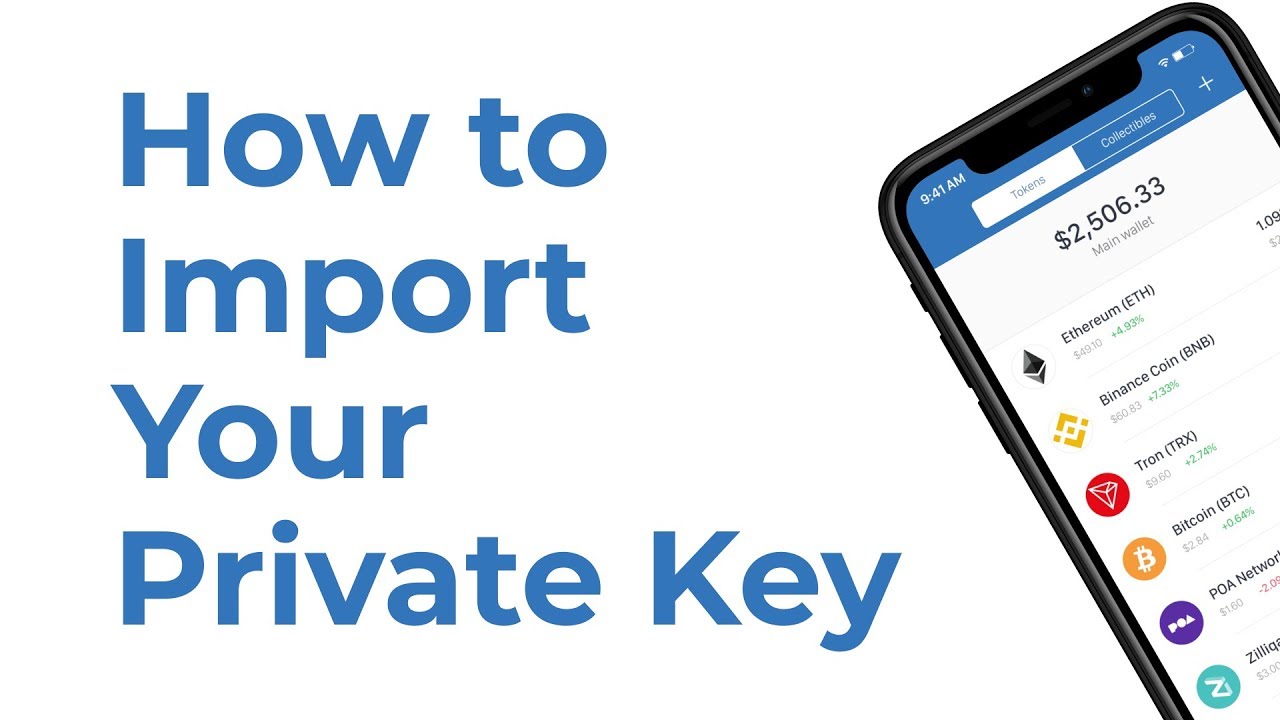 How to Import a Wallet via Private Key - Transfer Guides - Trust Wallet