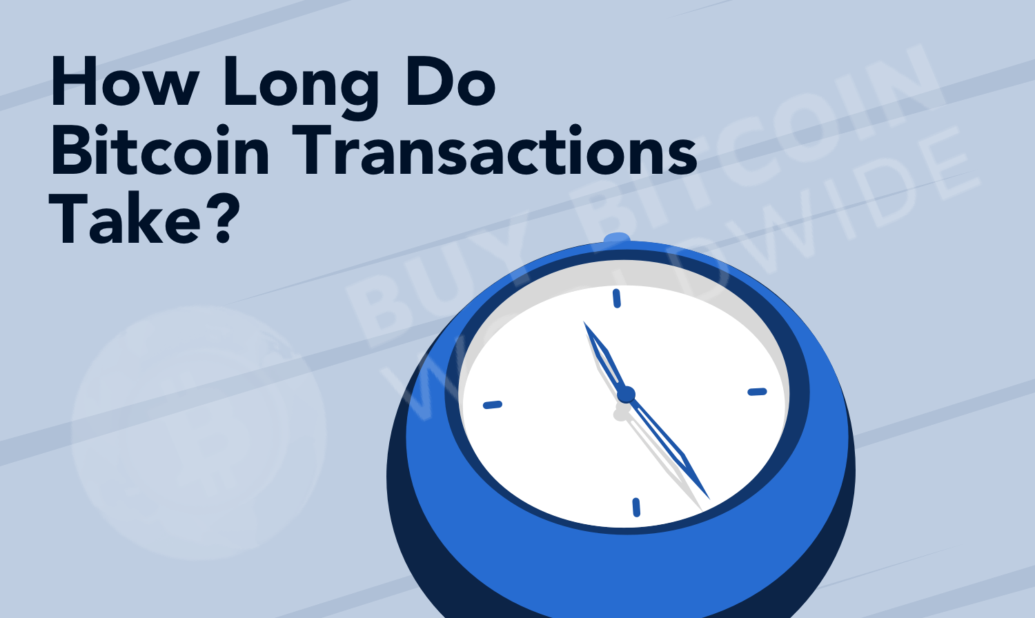 Bitcoin transaction time | Statista