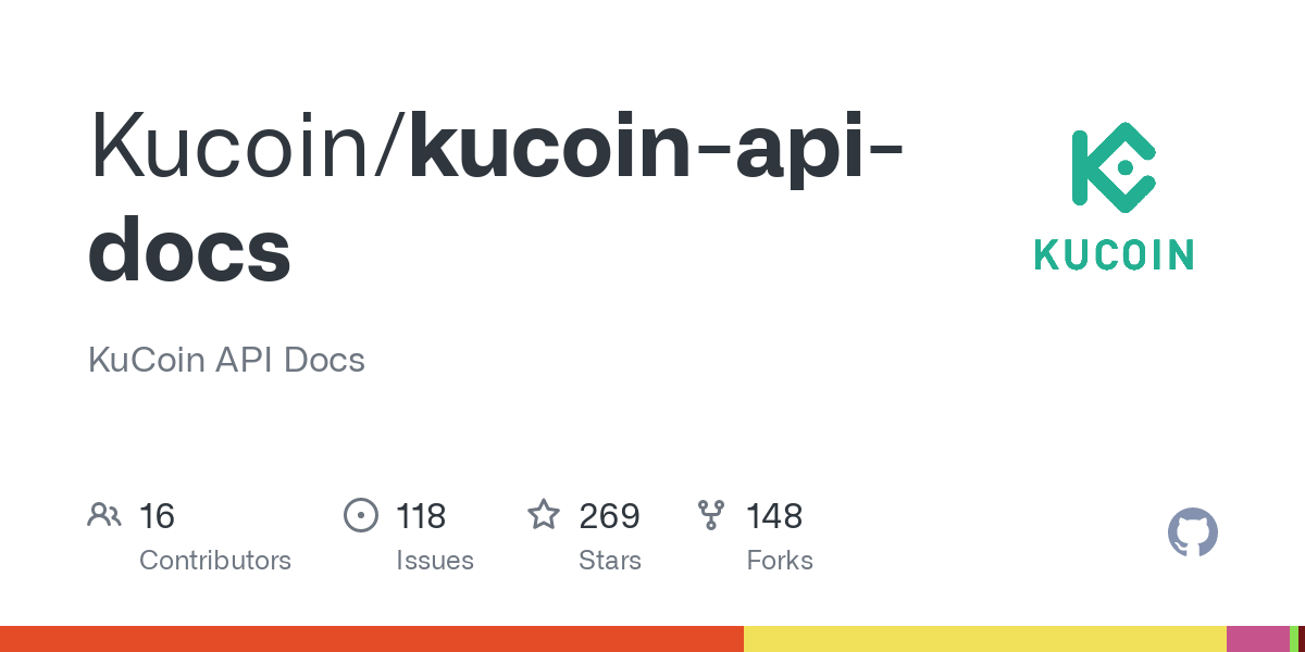 KuCoin Exchange · GitHub