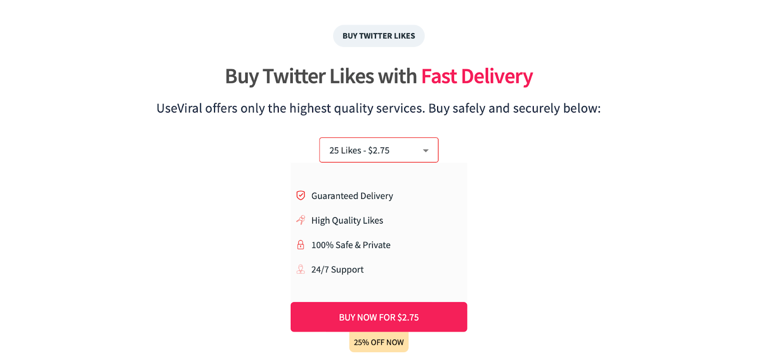 Buy 10 Twitter Likes - $ | 10 Cheap Twitter Likes