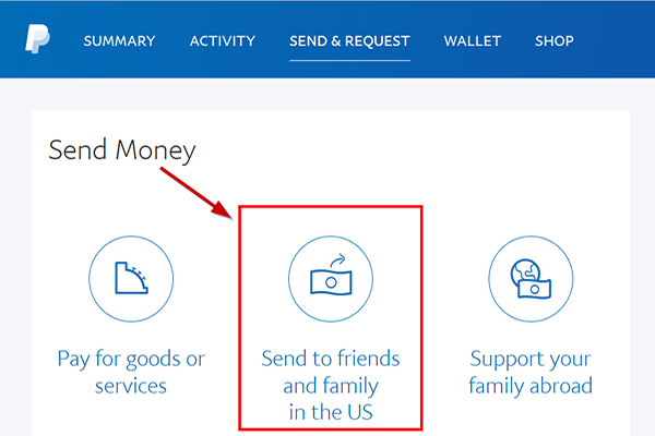 What's the difference between friends and family or goods and services payments? | PayPal GB