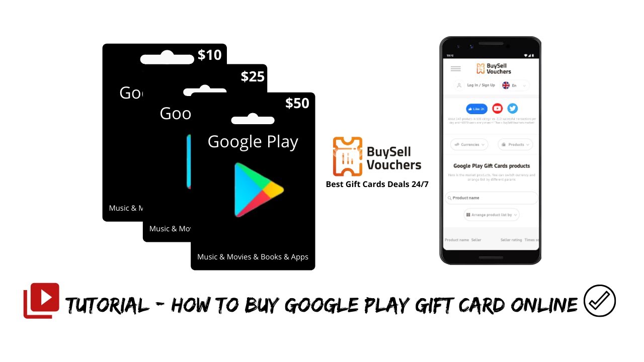 Google Play Store Gift Cards, Vouchers, Carry1st, Africa