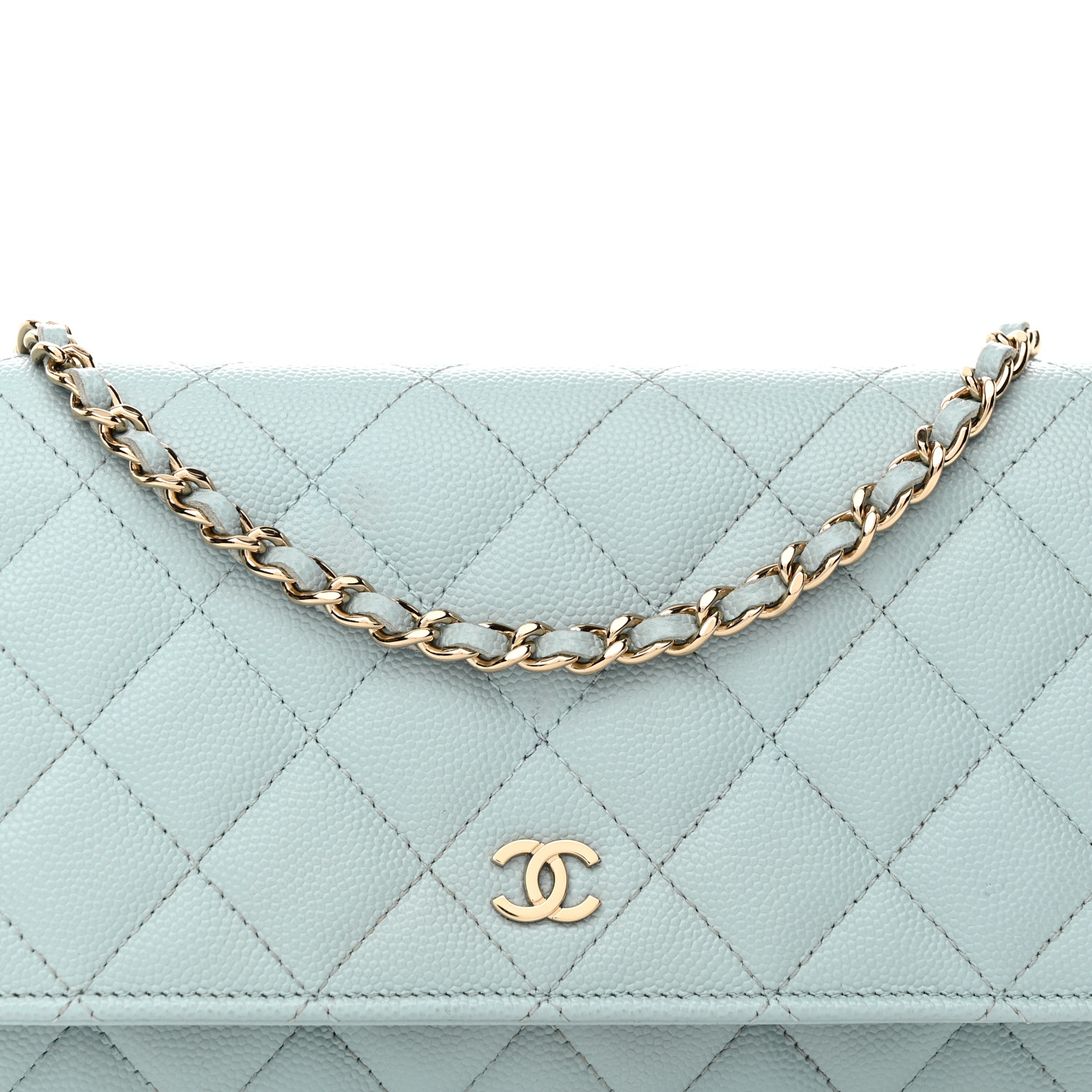 Chanel 19 Wallet On Chain Lamb Light Rose | SACLÀB