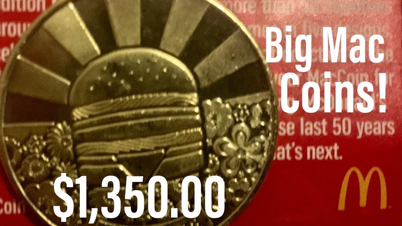 McDonald's Big Mac 50th Anniversary MacCoin | Hypebeast