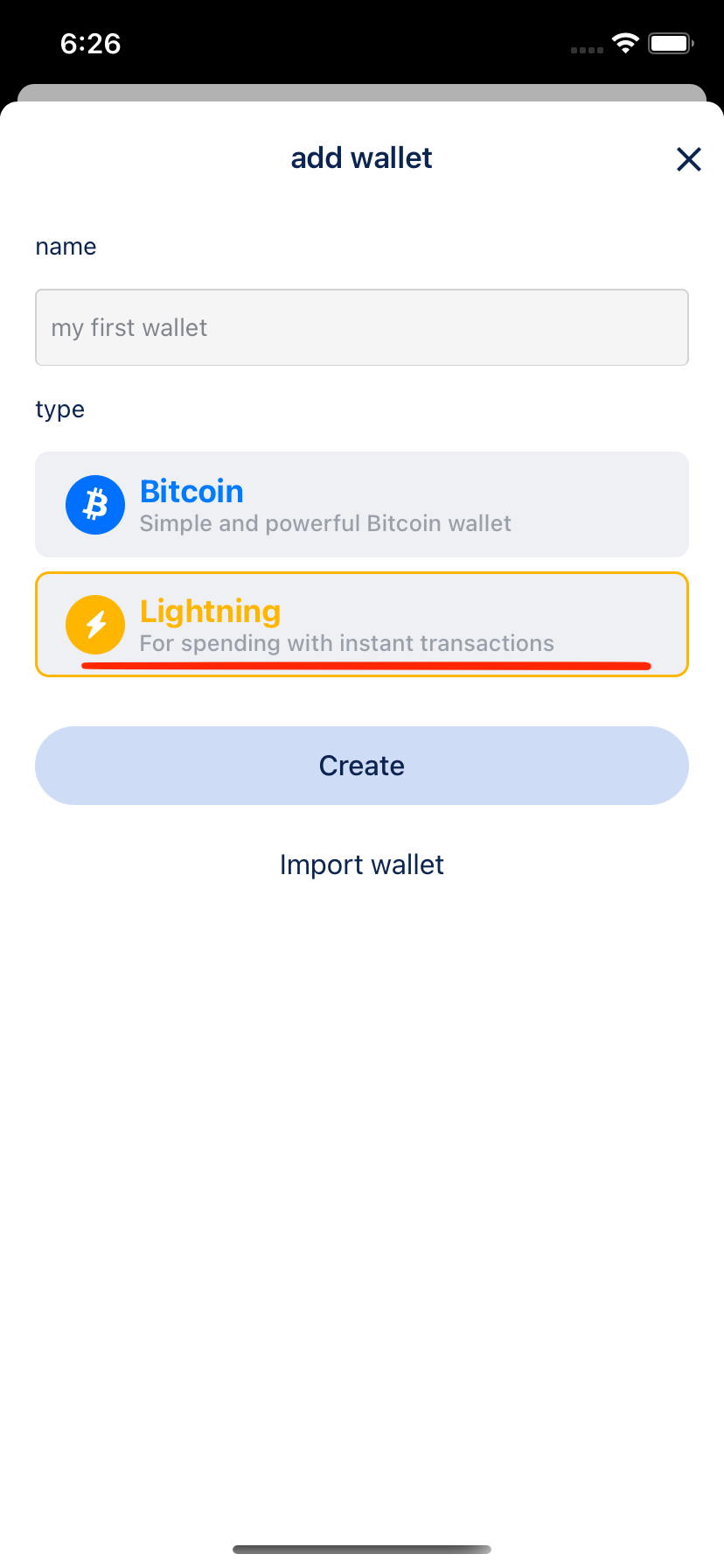 Create a Bitcoin wallet | BlueWallet - Bitcoin Wallet for iOS and Android