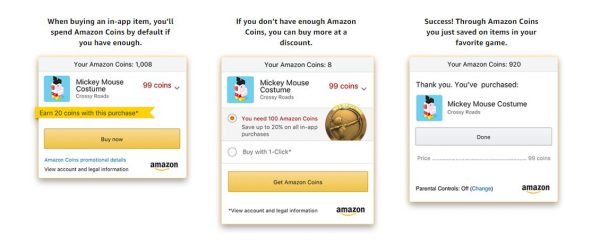 Refund Amazon coins
