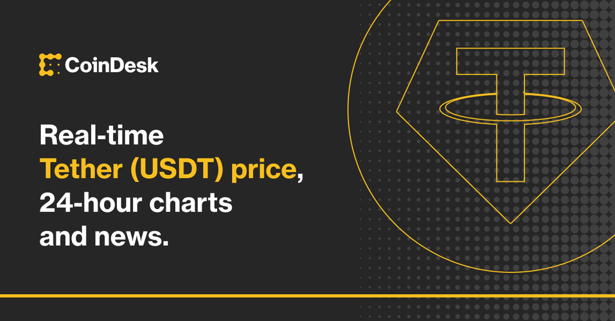 Tether Price Chart — USDT USD — TradingView