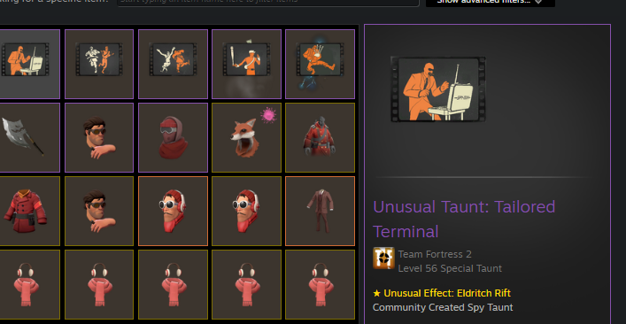 Unusual - Official TF2 Wiki | Official Team Fortress Wiki