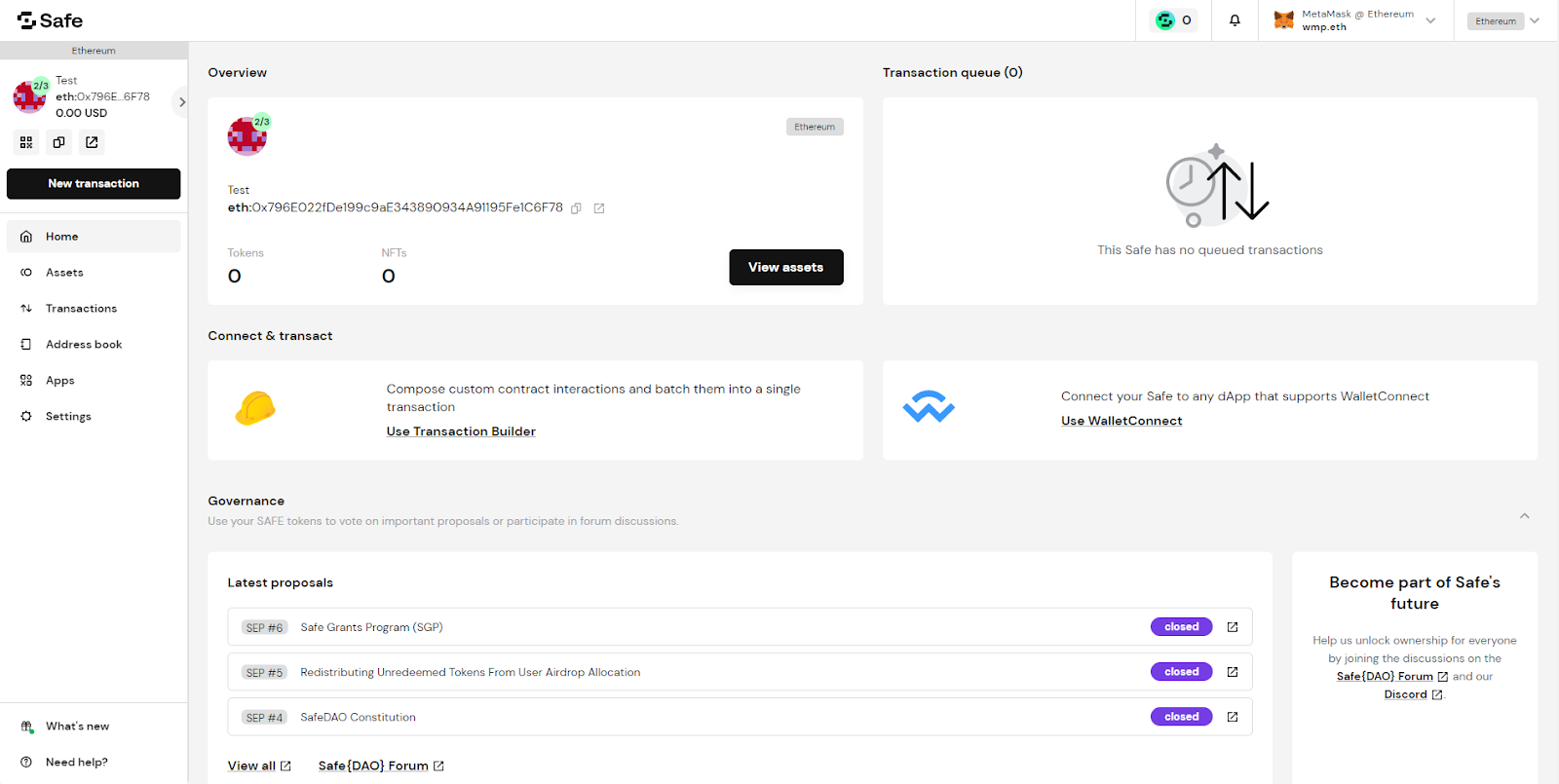 Safe: Ethereum Smart Accounts