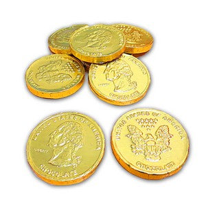 Gold Milk Chocolate Coins 65g - Candy Bar Sydney