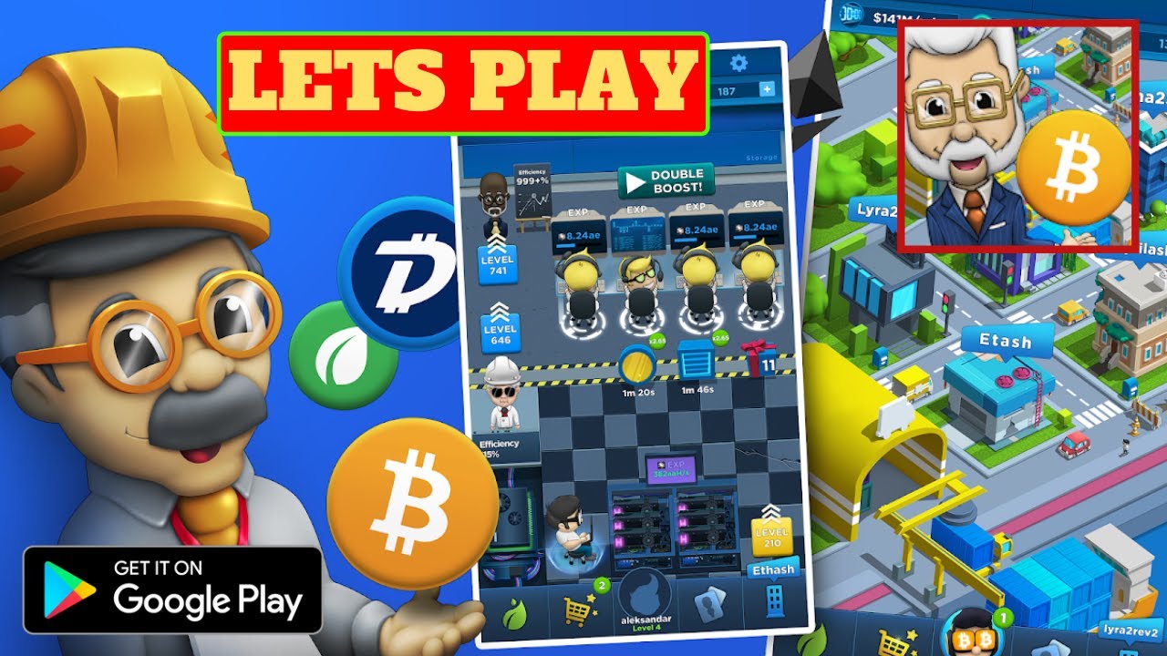 Download and Play Bitcoin Factory Idle Miner BTC on PC - LD SPACE