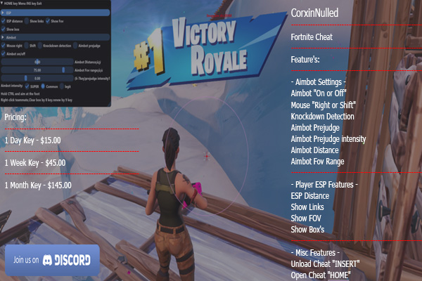 Fortnite Cheats 🎯 Aimbot, ESP, Speedhack, Undetected | FN Hacks