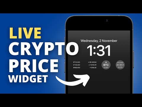 ‎Bitcoin & Crypto Price Widget on the App Store