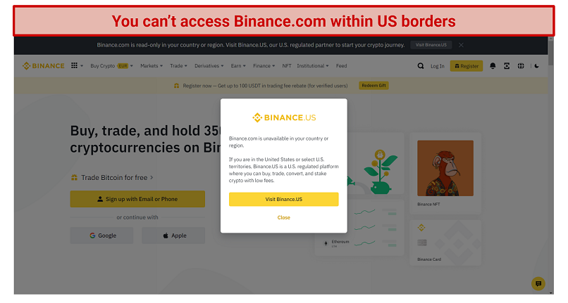 What States Can Use Binance US? How To Get A Binance Account In The US? - coinmag.fun