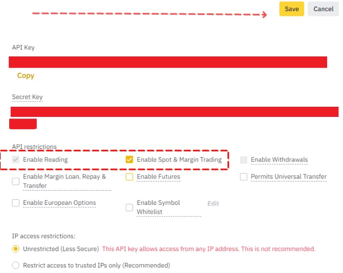 binance v — Documentation