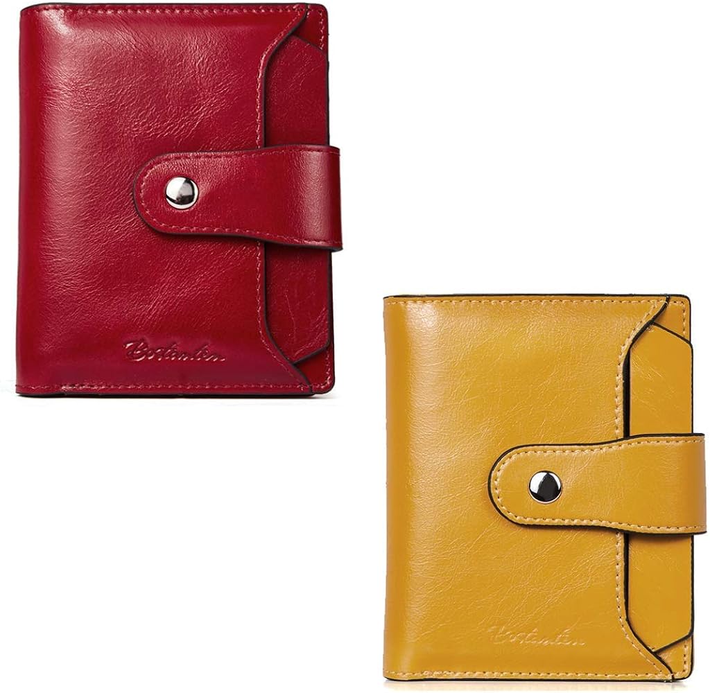 NÄVER WALLET IN RED LEATHER - Eduards Accessories Sweden