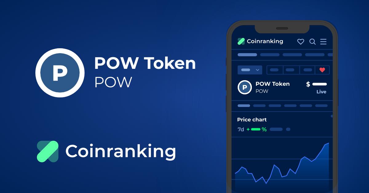 POW Price Today (USD) | POW Price, Charts & News | coinmag.fun