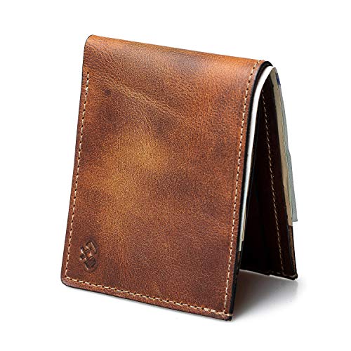 Handmade Leather Card Wallet | Made in USA — Premium Quality Leather Accessories | Made in the USA