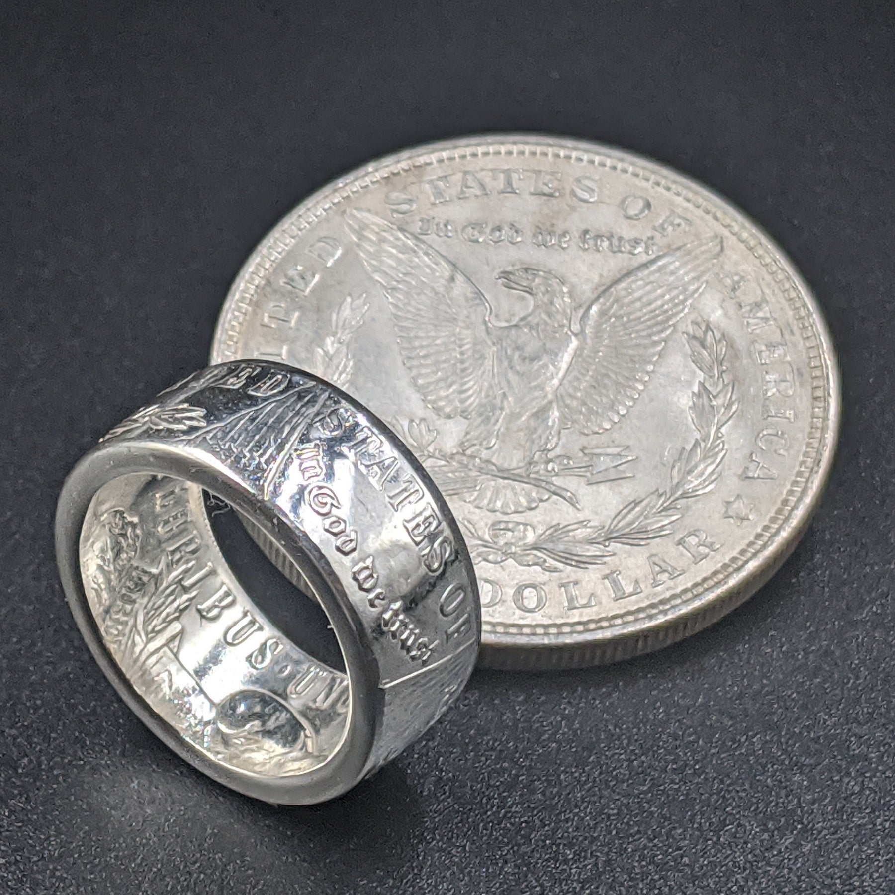 Buy Silver Kuber Gold Plated Coin Ring Online - Unniyarcha