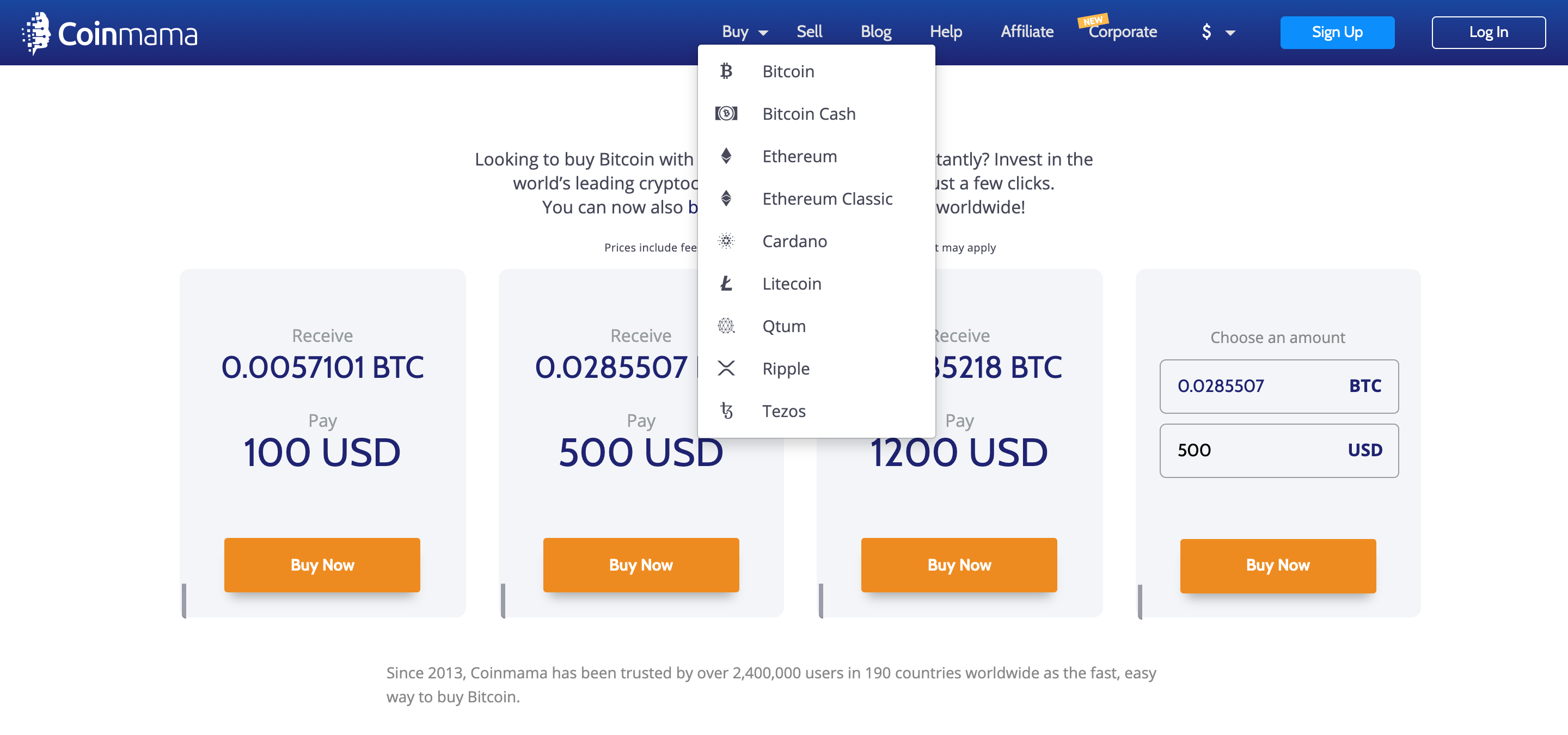 Is there a quick method to purchase Bitcoin? | Coinmama Blog