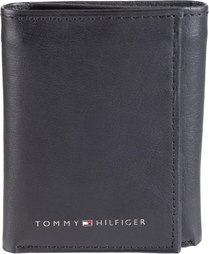 Tommy Hilfiger Men's Genuine Leather Slim Ziparound Wallet at Amazon Men’s Clothing store